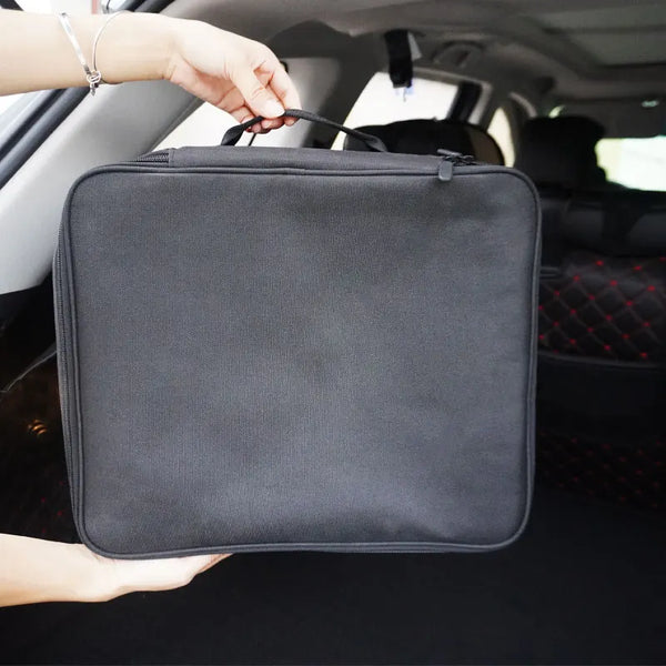 Waterproof EV Charger Cable Bag Flame-retardant Oxford Fabric Car Charging Cable Bag for Electric Vehicle Charging Cable