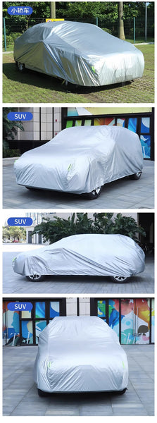 Car Fully Automatic Car Cover Universal Sun Protection Rain Protection Dust Protection&Heat Insulation Shrink Folding Full Cover