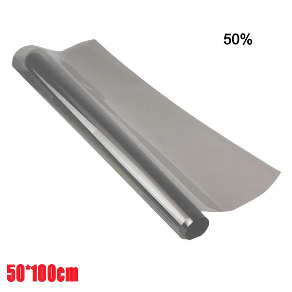 1Roll Car Sun Shade Window Tint Film Solar UV Protection Heat UV Block Glass Stickers Scratch Resistant VLT 1%-50% Car Foils