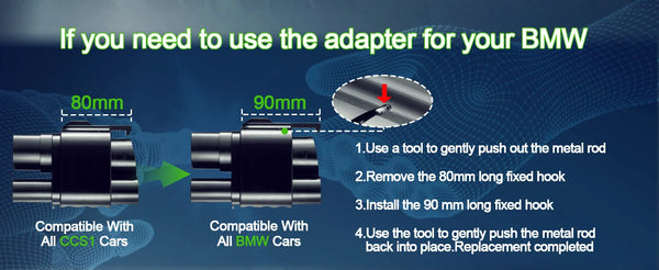 GUWIEYG CCS2 to CCS1 Adapter From CCS2 Charger to CCS1 EV CCS2 to CCS1 Electric Vehicle Charger DC Fast Ev Charging Adapter