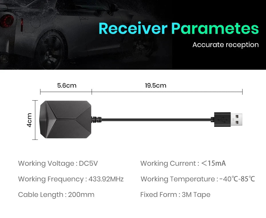 Junsun USB Tire Pressure Monitoring Alarm System TPMS With 4 Internal Sensors for Junsun Android Car DVD Player Navigation