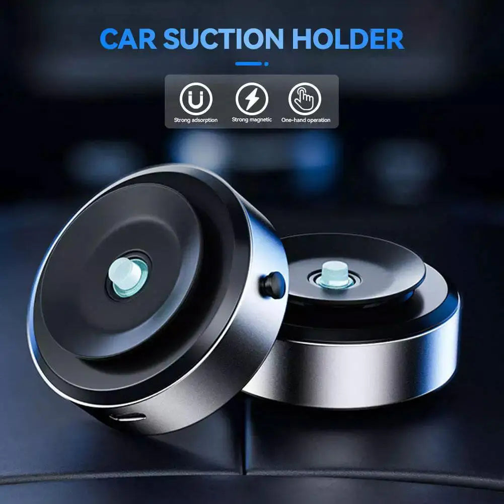 X8/M8 Wireless Charging Simple Design Car Mount Mobile Phone Holder Magnetic Vacuum Adsorption Ultra Stable Suction Cup Bracket