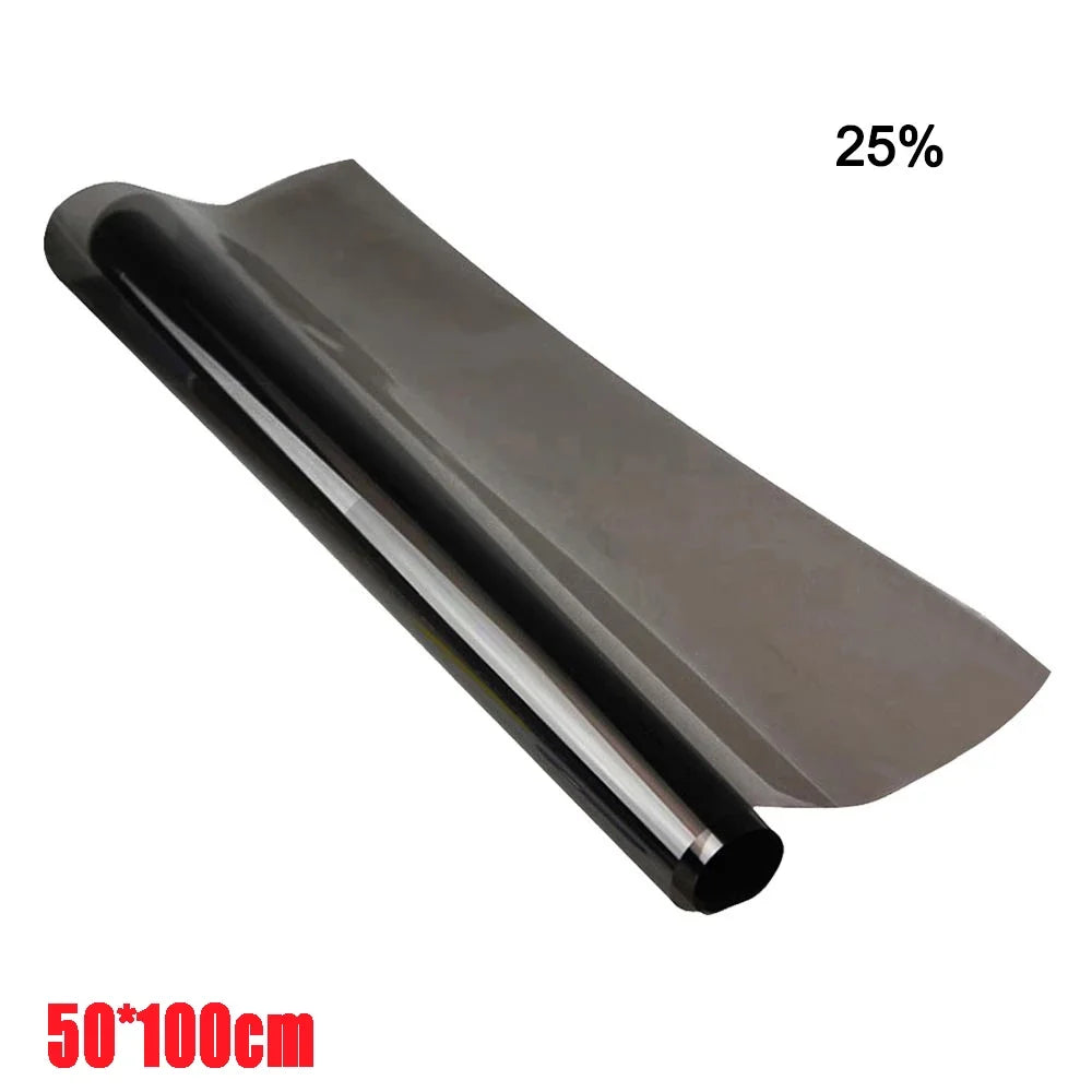 1Roll Car Sun Shade Window Tint Film Solar UV Protection Heat UV Block Glass Stickers Scratch Resistant VLT 1%-50% Car Foils