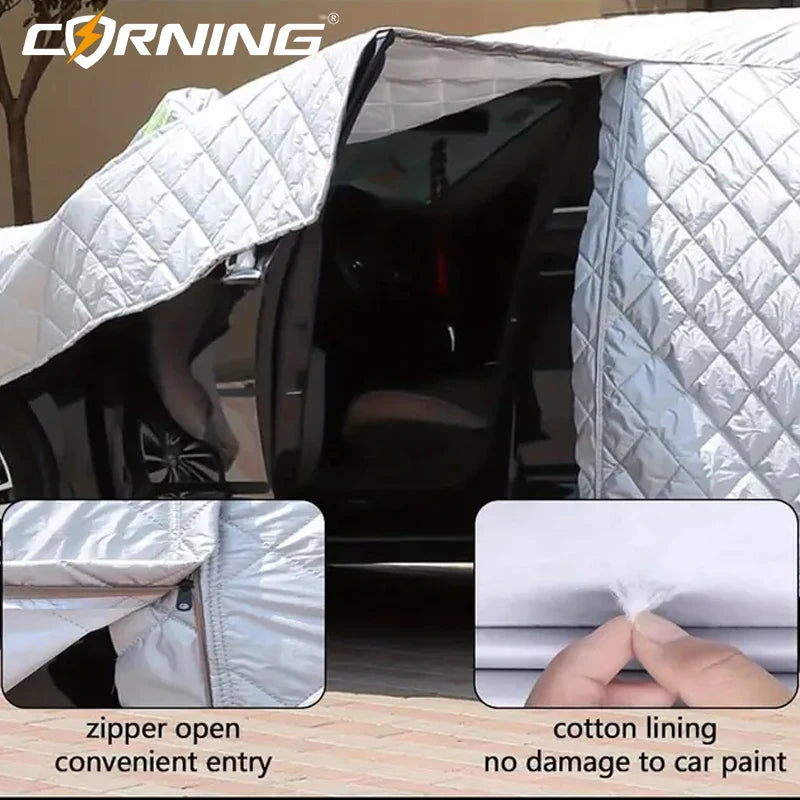 Car Covers Thickened Version Protector Winter Auto Accessories Sun Cover For Cars Anti-hail Clothes Full Cover Snow Outdoor Dust