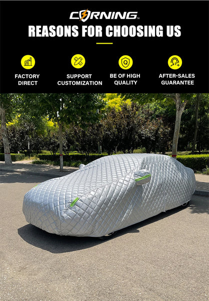 Car Covers Thickened Version Protector Winter Auto Accessories Sun Cover For Cars Anti-hail Clothes Full Cover Snow Outdoor Dust