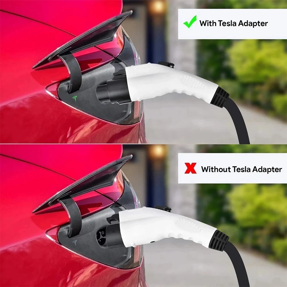 Electric Vehicle Charging Connector Type 2 to Type 1 J1772 EV Adapter Type 2 to GBT EVSE Charger Type 1 to GBT EV Adaptor