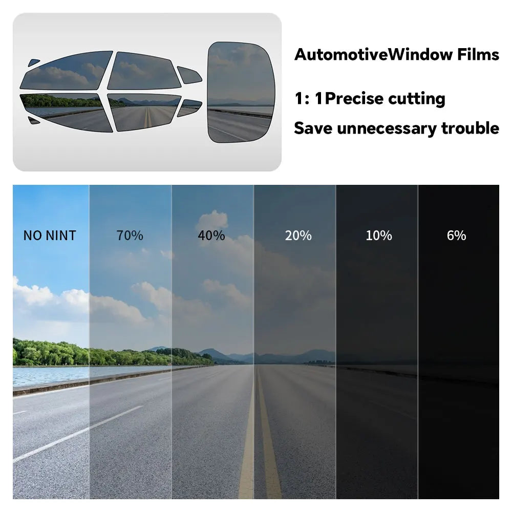 Pre-Cut Car Window Privacy Tint Film For Tesla Model 3 2024 Highland Auto Sticker Foils ceramic solar UV Protector films