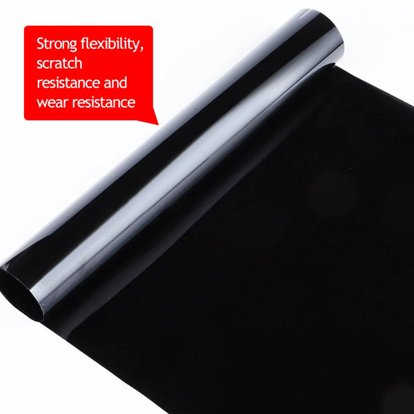 1Roll 50x3m Black Car Window Tint Film Glass Sticker VLT 1%-50% Sun Shade Window Tinting Solar UV Protection foils Sticker Films