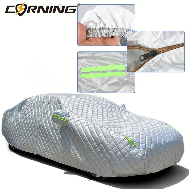 Car Covers Thickened Version Protector Winter Auto Accessories Sun Cover For Cars Anti-hail Clothes Full Cover Snow Outdoor Dust