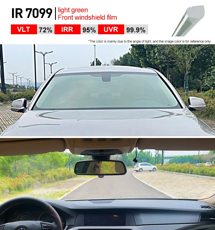 50cmX3m Nano Ceramic Car Window Films Tinting Film Roll Auto Home Front Window Glass Summer Solar UV Protection Sticker Films